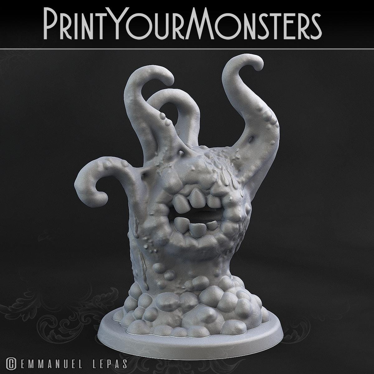 Skeleton Regiment Pack | DnD Undead Prehistoric T-Rex Monster Miniature | by PrintYourMonster