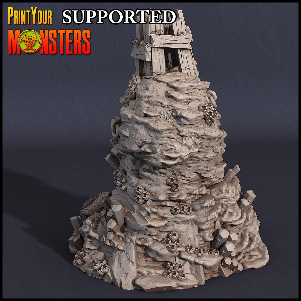 Undead Shrimp Pirates | DnD Skeletal Pirate Monster Miniature | 32mm | by PrintYourMonster