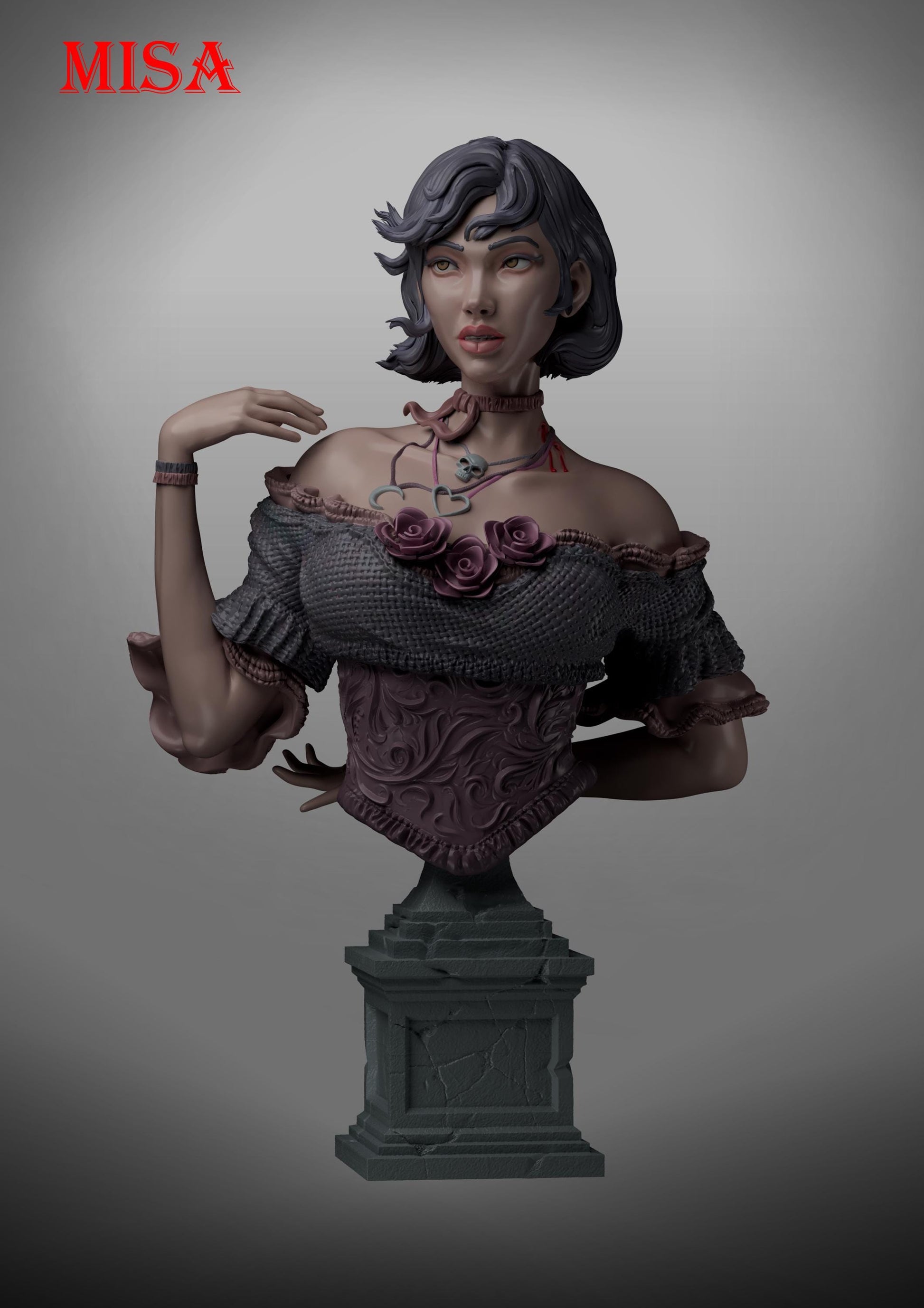 Chronica of Exorcist Busts | 3D Printed Collectible Vampire Hunter Busts | by Ounce Art