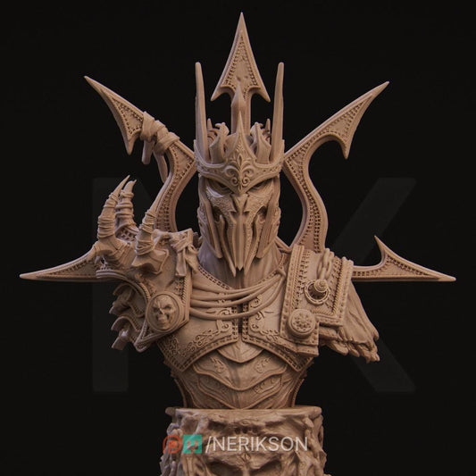 Conquest Bust | DnD Four Horsemen Collectible Monster Statue Miniature | by Nerikson