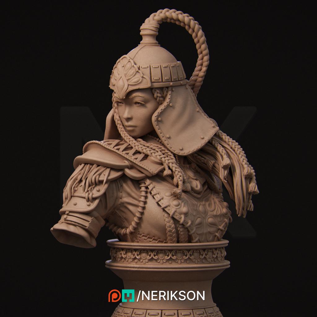 Tuya Bust | Collectible Bust Statue Miniature | by Nerikson