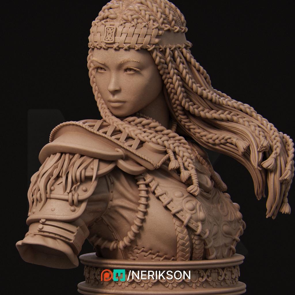 Tuya Bust | Collectible Bust Statue Miniature | by Nerikson