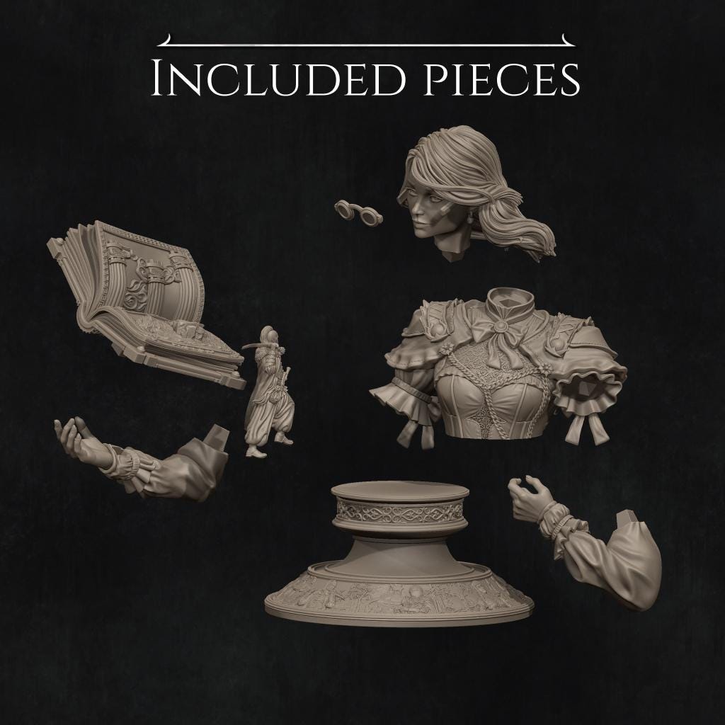 Orinthia Bust | Collectible Bust Statue Miniature | by Nerikson