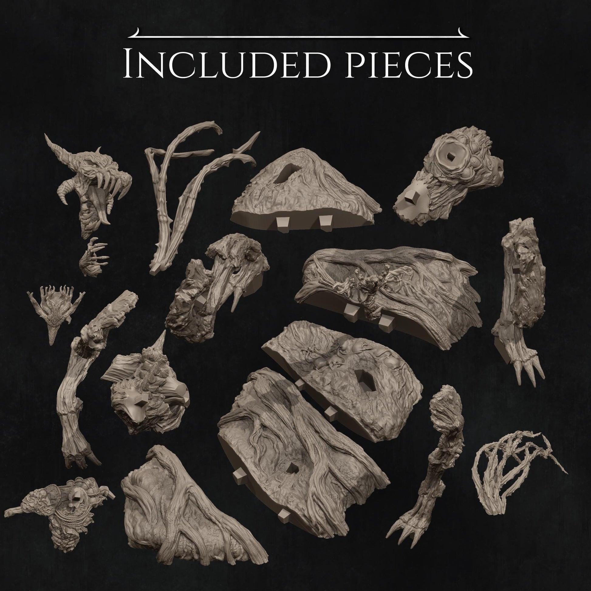 Horseman of Famine | Fantasy Fighter Knight Collectible Miniature Statue | 140mm | by Nerikson