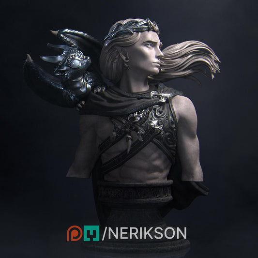 Orion Bust | Collectible Fantasy Bust Statue Miniature | by Nerikson