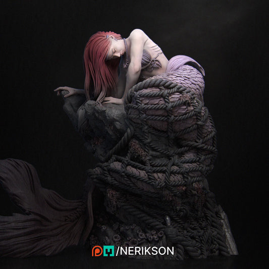 Requiem for a Dream | Fantasy Mermaid Collectible Resin Diorama | by Nerikson