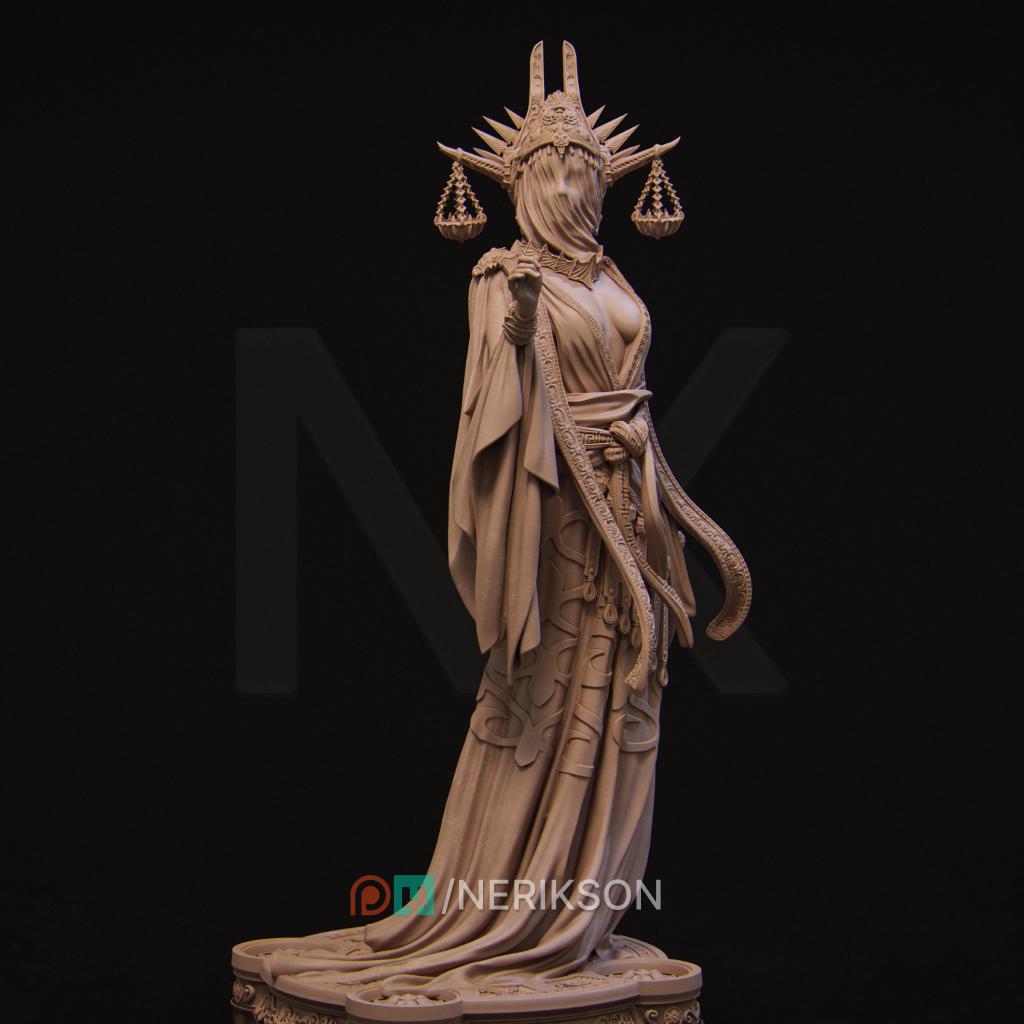 Moirae, the Three Fates | Collectible Greek Mythology Statue Diorama | by Nerikson