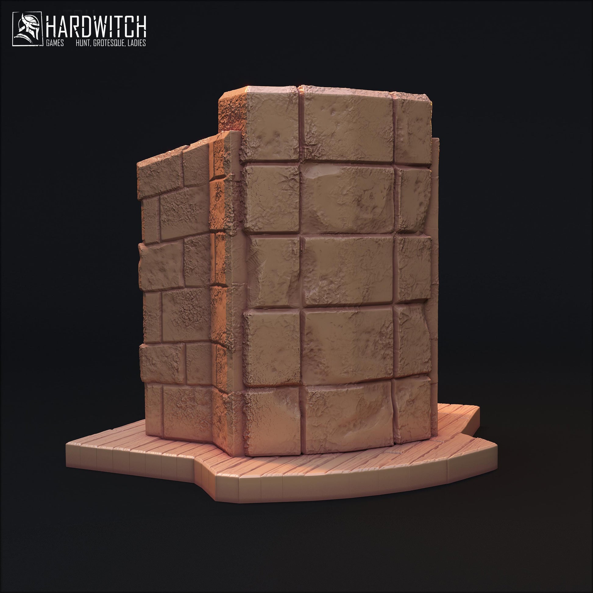 Diorama Room | DnD Terrain Display Miniature | 32mm / 75mm | by Hardwitch Games