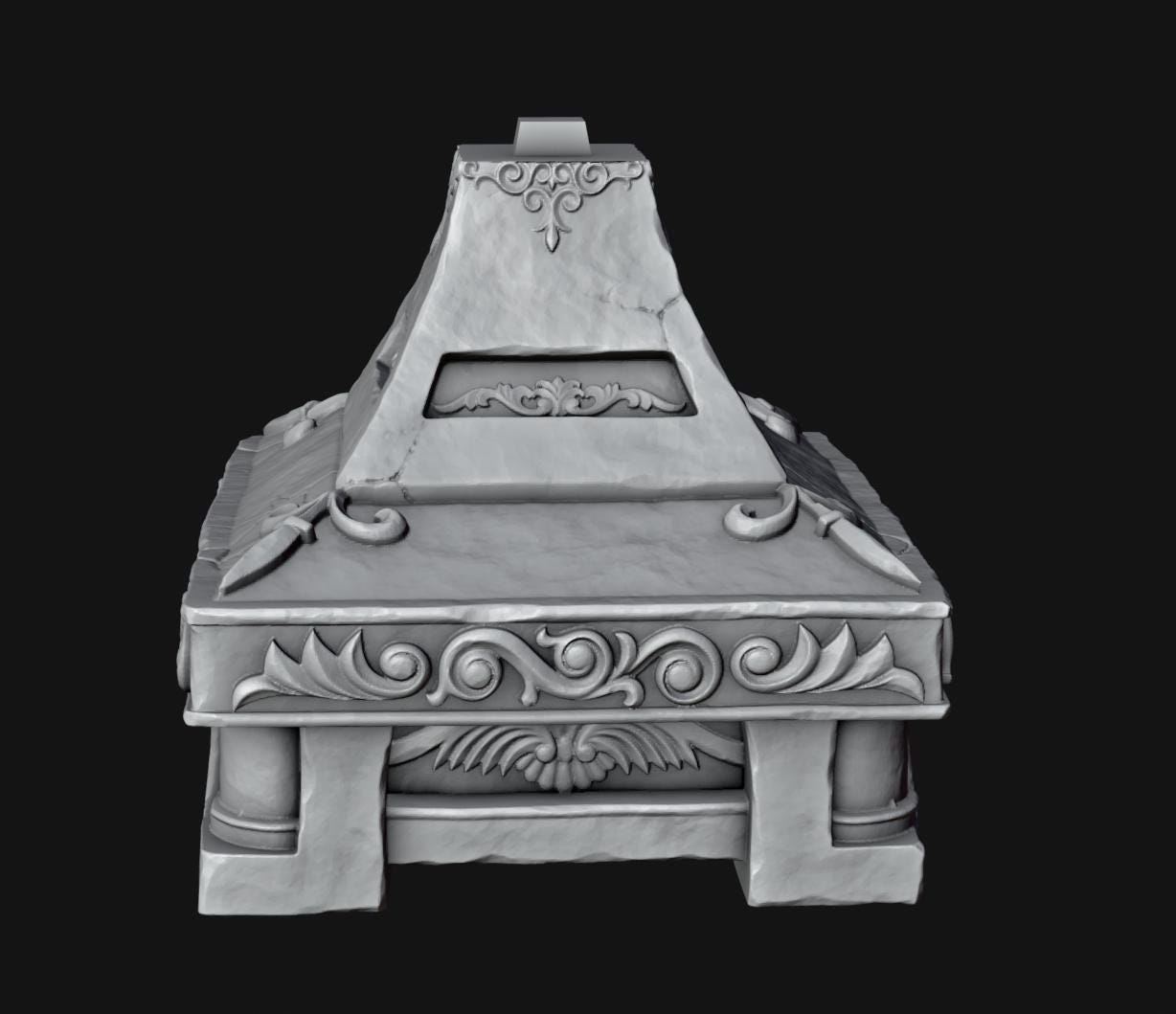 Beatrix of the Pumpkin Witch Bust | Collectible Resin Miniature Statue | by Solgood Forge