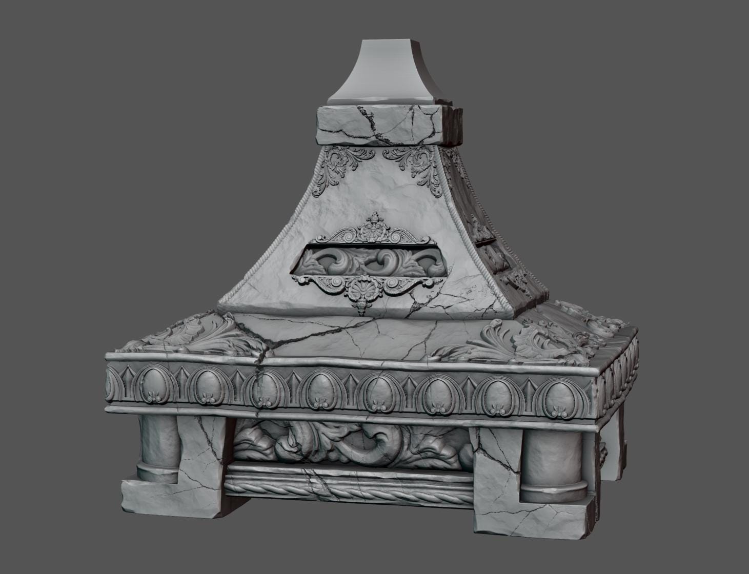 Decapatrix Bust | Collectible Resin Miniature Statue | by Solgood Forge