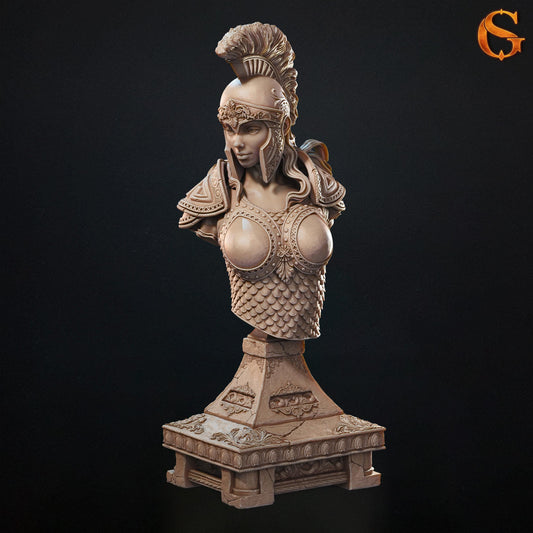 Dianolytta Bust | Collectible Resin Miniature Statue | by Solgood Forge