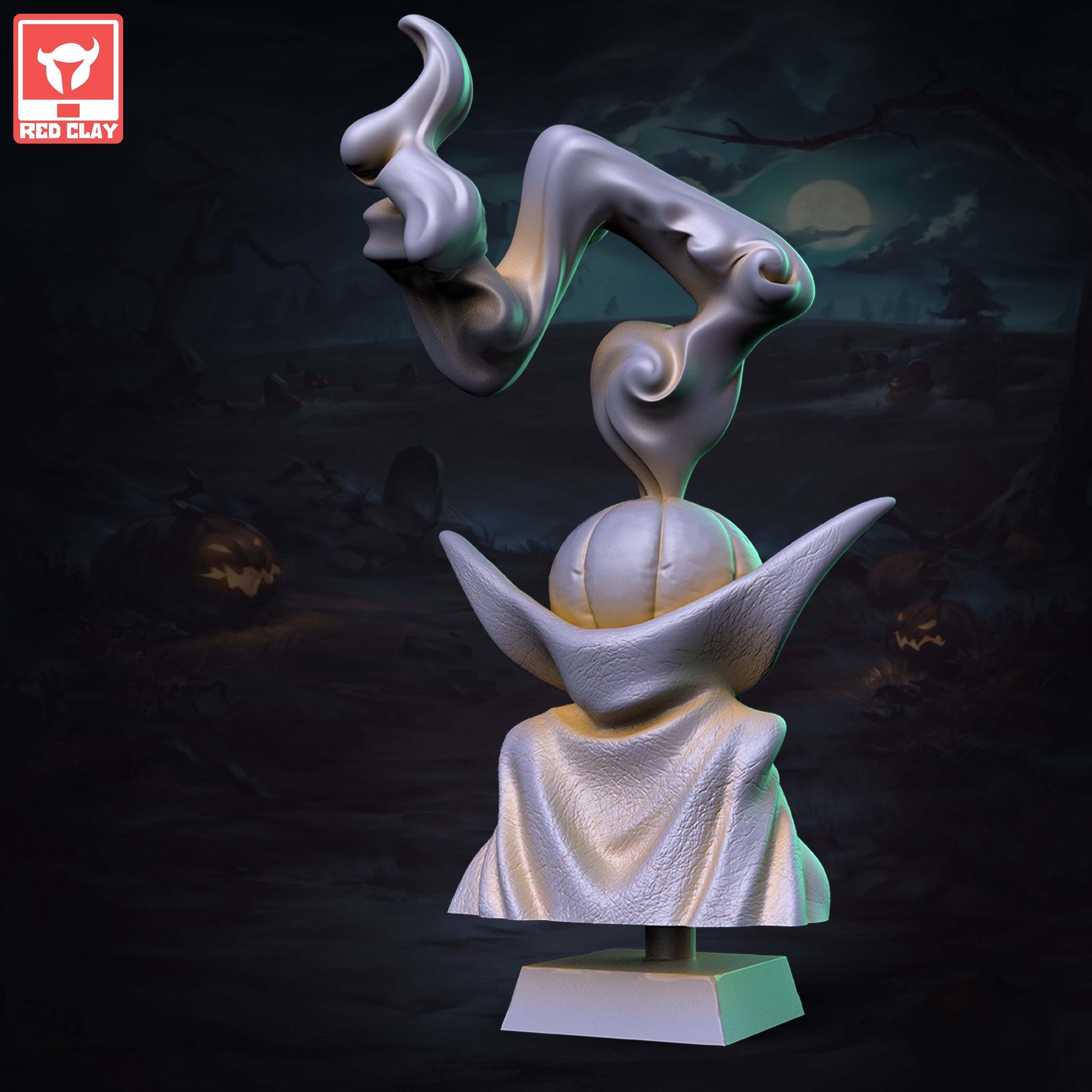 Pumpkill Girls Busts | Collectible Resin Pinup Miniatures Display Statues | by Red Clay Collectibles