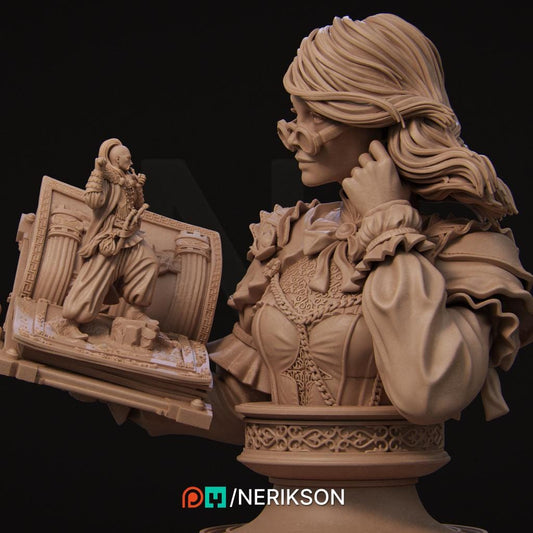 Orinthia Bust | Collectible Bust Statue Miniature | by Nerikson