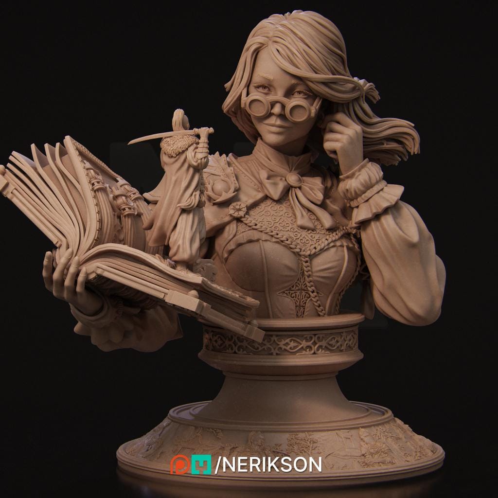 Orinthia Bust | Collectible Bust Statue Miniature | by Nerikson