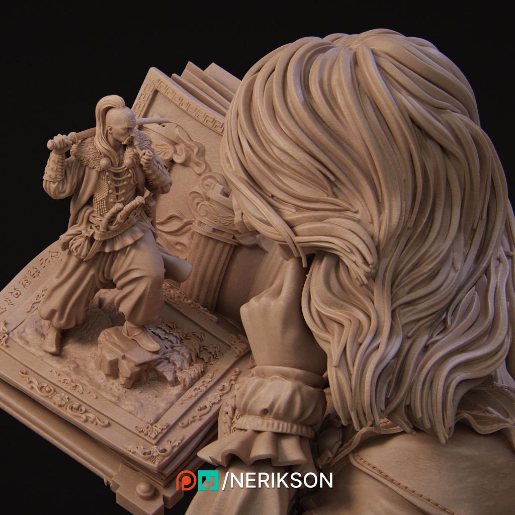 Orinthia Bust | Collectible Bust Statue Miniature | by Nerikson