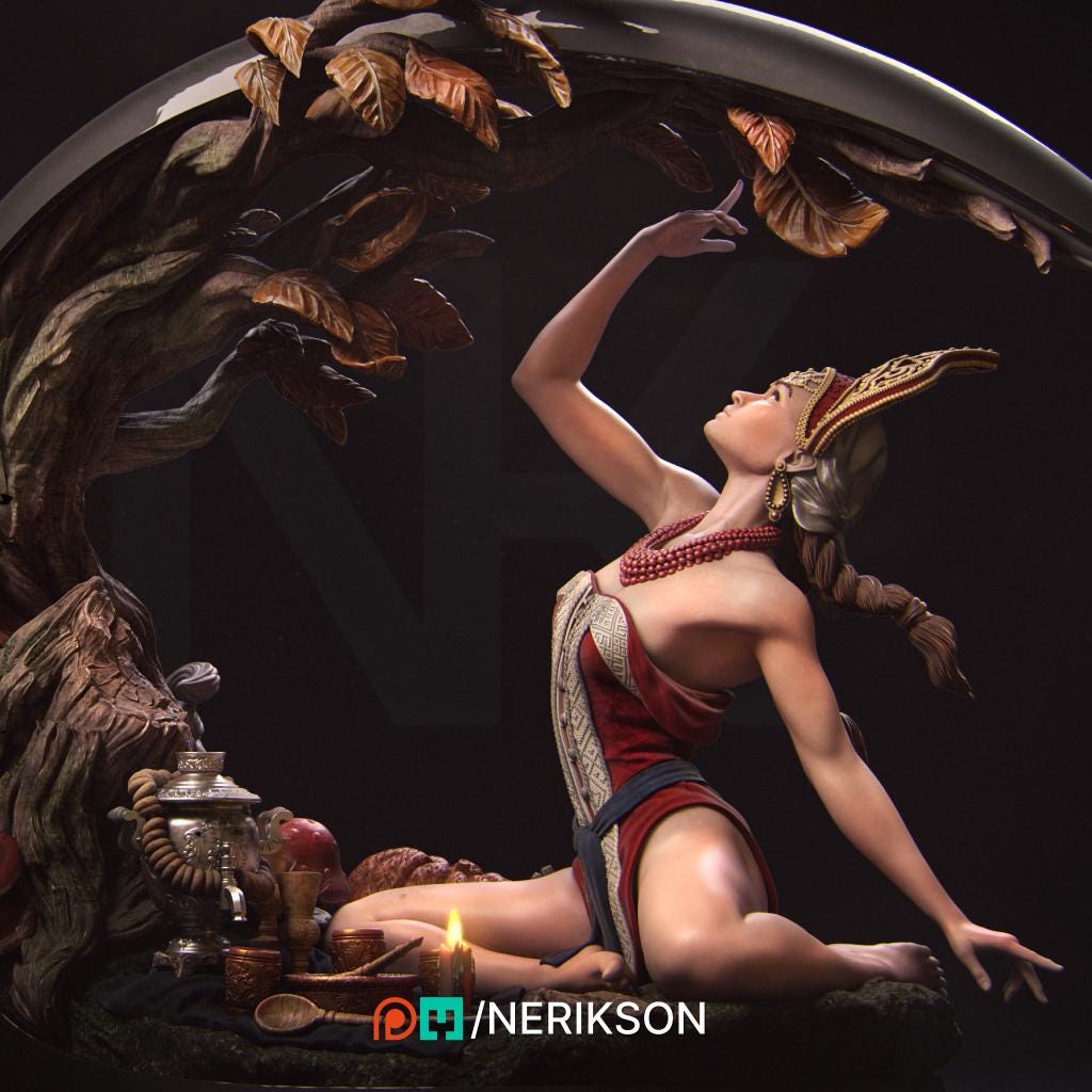 The Four Seasons Collection | 3D Printed Collectible Statues | by Nerikson