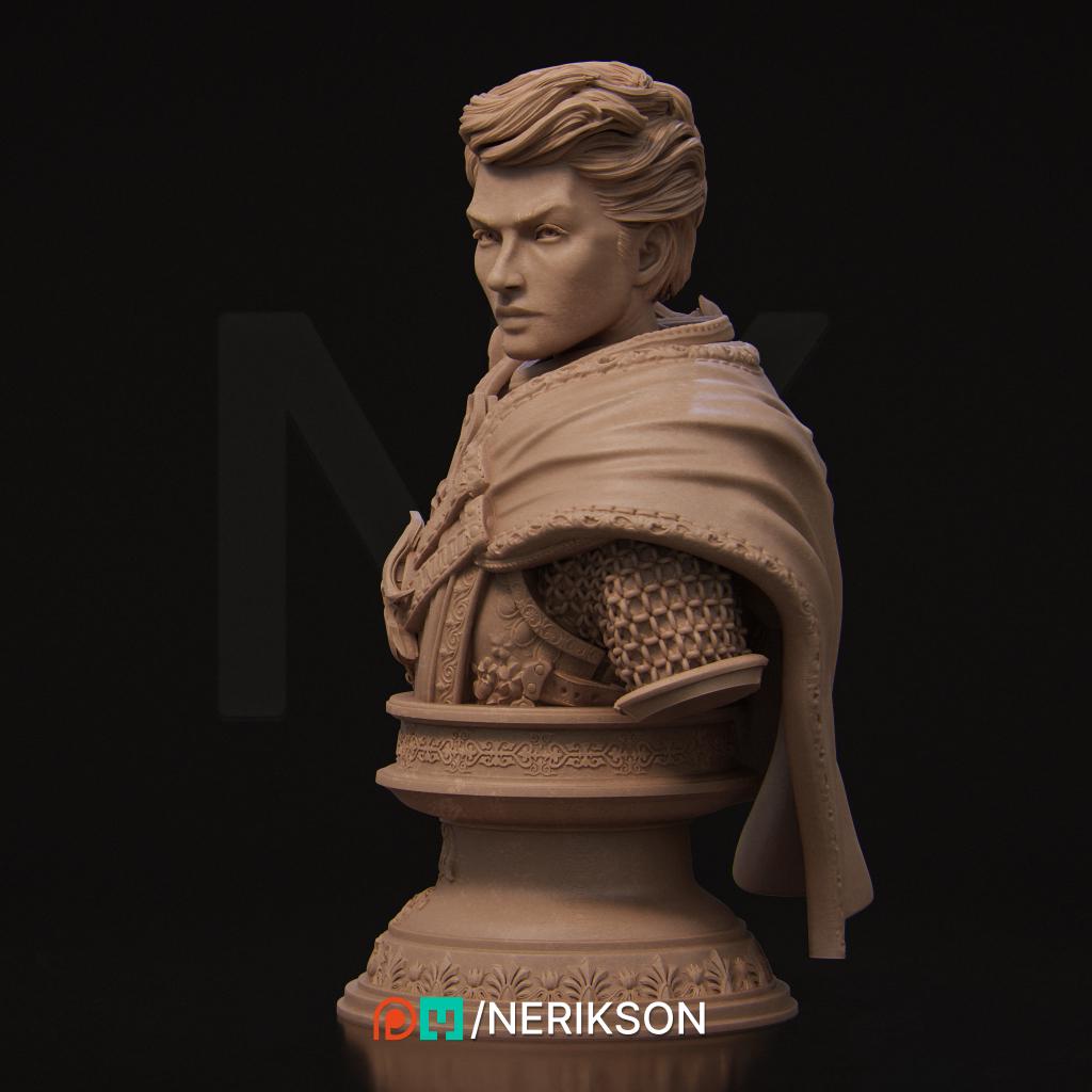 Aaron Bust | Collectible Fantasy Bust Statue Miniature | by Nerikson