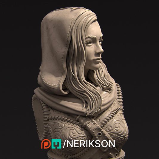 Artemisia Bust | Collectible Fantasy Bust Statue Miniature | by Nerikson