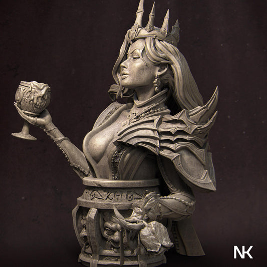 Youth Eternal Bust | Collectible Fantasy Bust Statue Miniature | by Nerikson