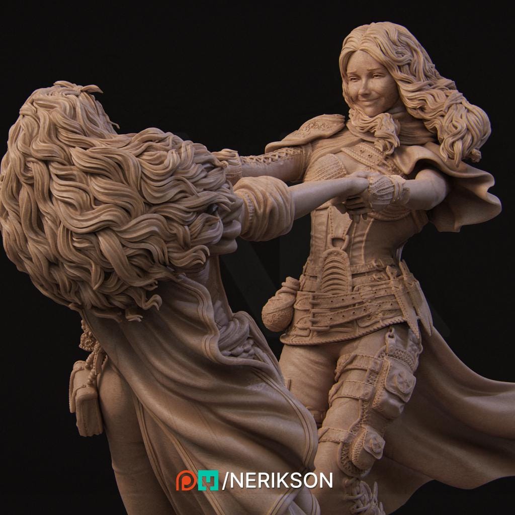 Ode to Joy | Fantasy Thief Rogue Collectible Resin Diorama | by Nerikson