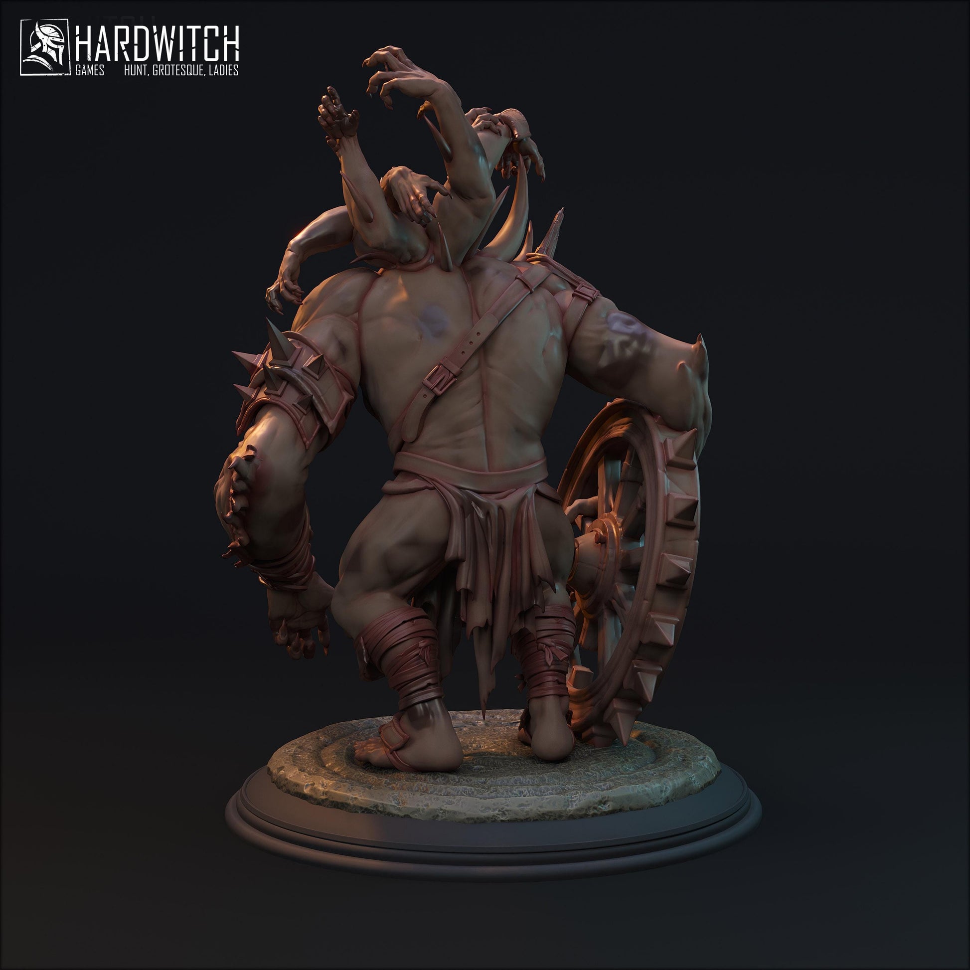Bontar Sadoh | DnD Flesh Golem Monster collectible Miniature | 32mm / 75mm | by Hardwitch Games