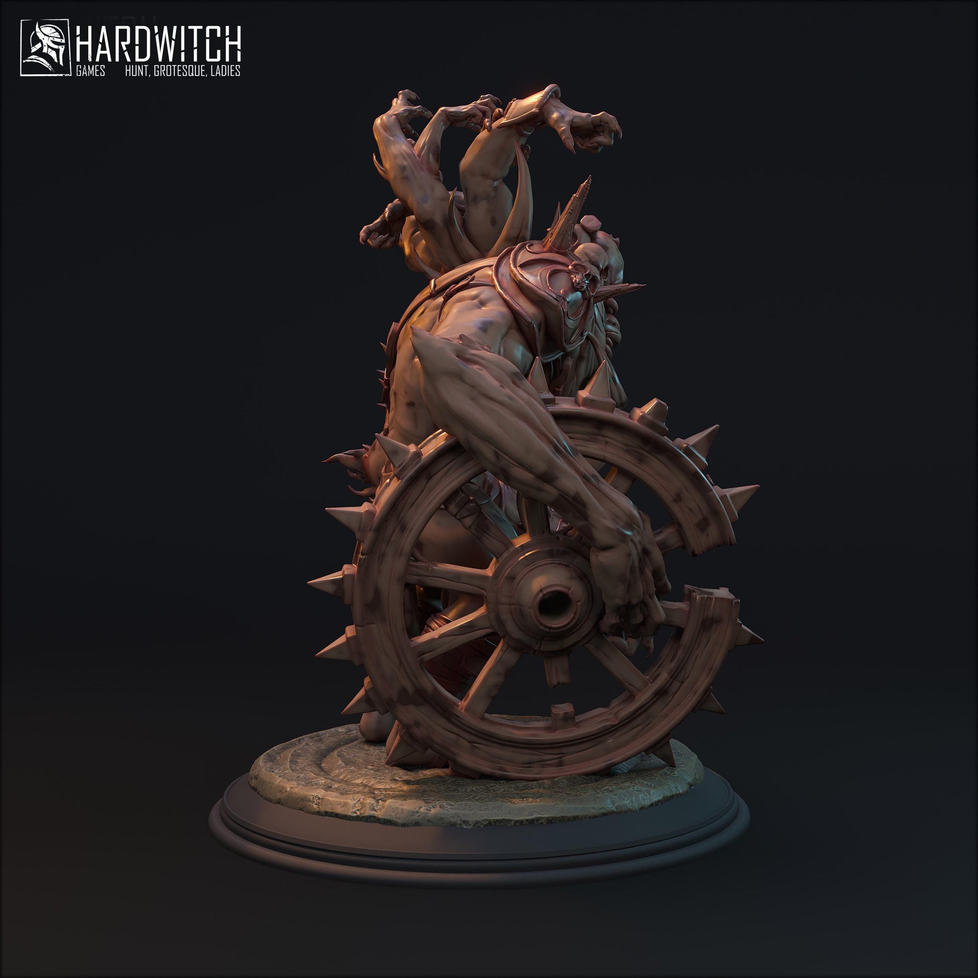 Bontar Sadoh | DnD Flesh Golem Monster collectible Miniature | 32mm / 75mm | by Hardwitch Games