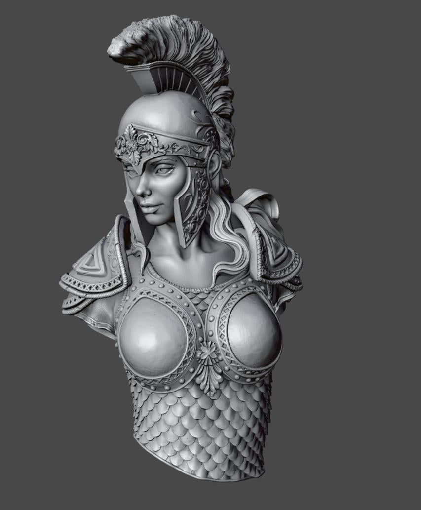 Dianolytta Bust | Collectible Resin Miniature Statue | by Solgood Forge