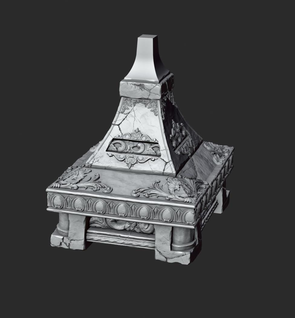 Sentina the Cyborg Bust | Collectible Resin Miniature Statue | by Solgood Forge