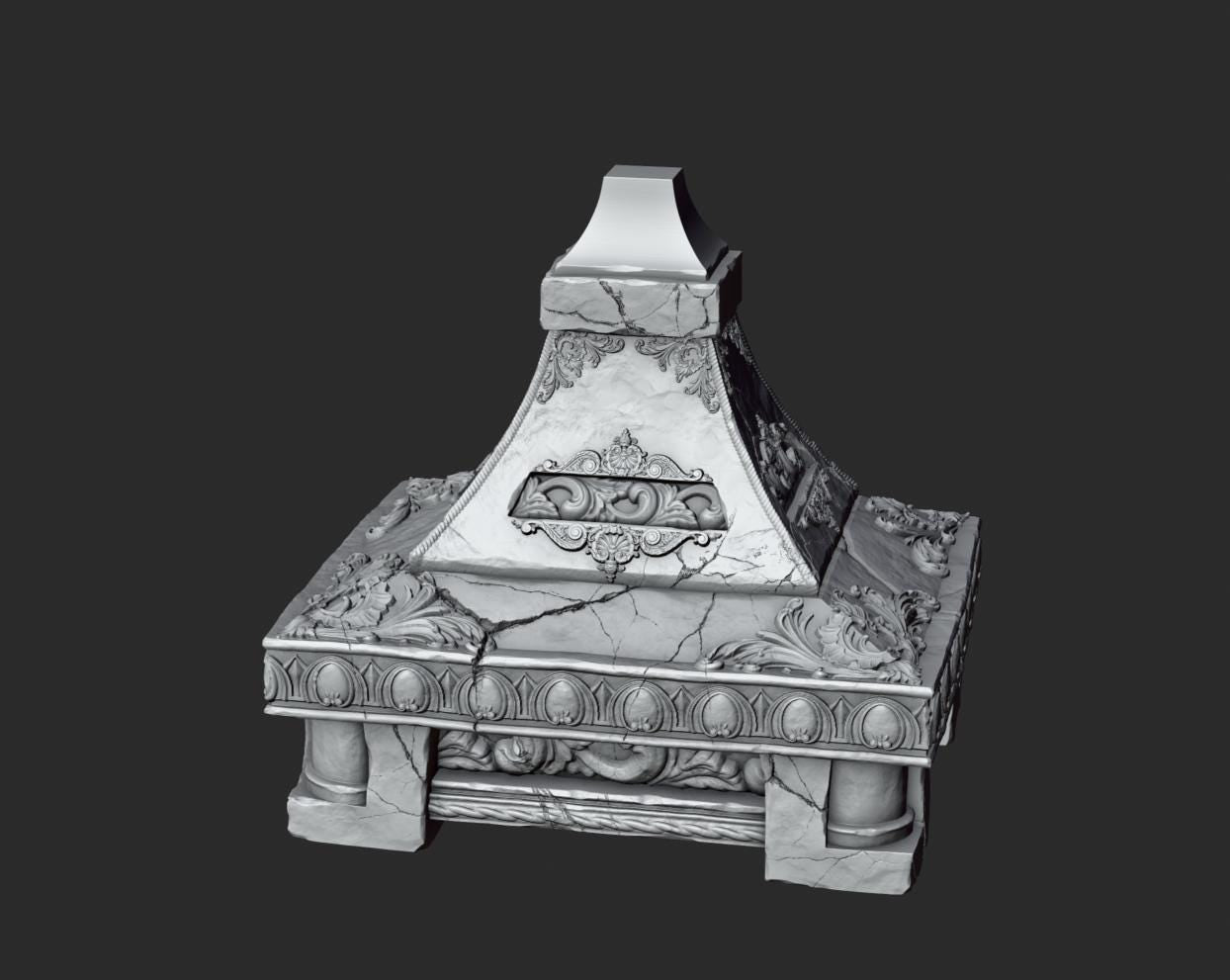 Sixgun Charlene Bust | Collectible Resin Miniature Statue | by Solgood Forge