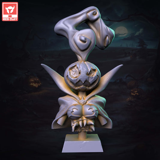 Pumpkill Girls Busts | Collectible Resin Pinup Miniatures Display Statues | by Red Clay Collectibles