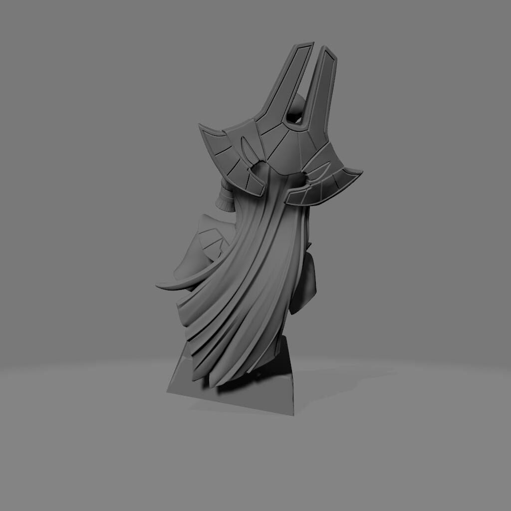 Azazi, the Snake Priestess Bust | Collectible Resin Pinup Miniatures Display Statues | by Red Clay Collectibles