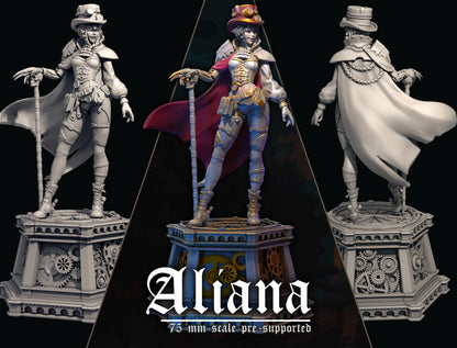 Aliana, The Time Traveler | by DungeonsAndMaidens