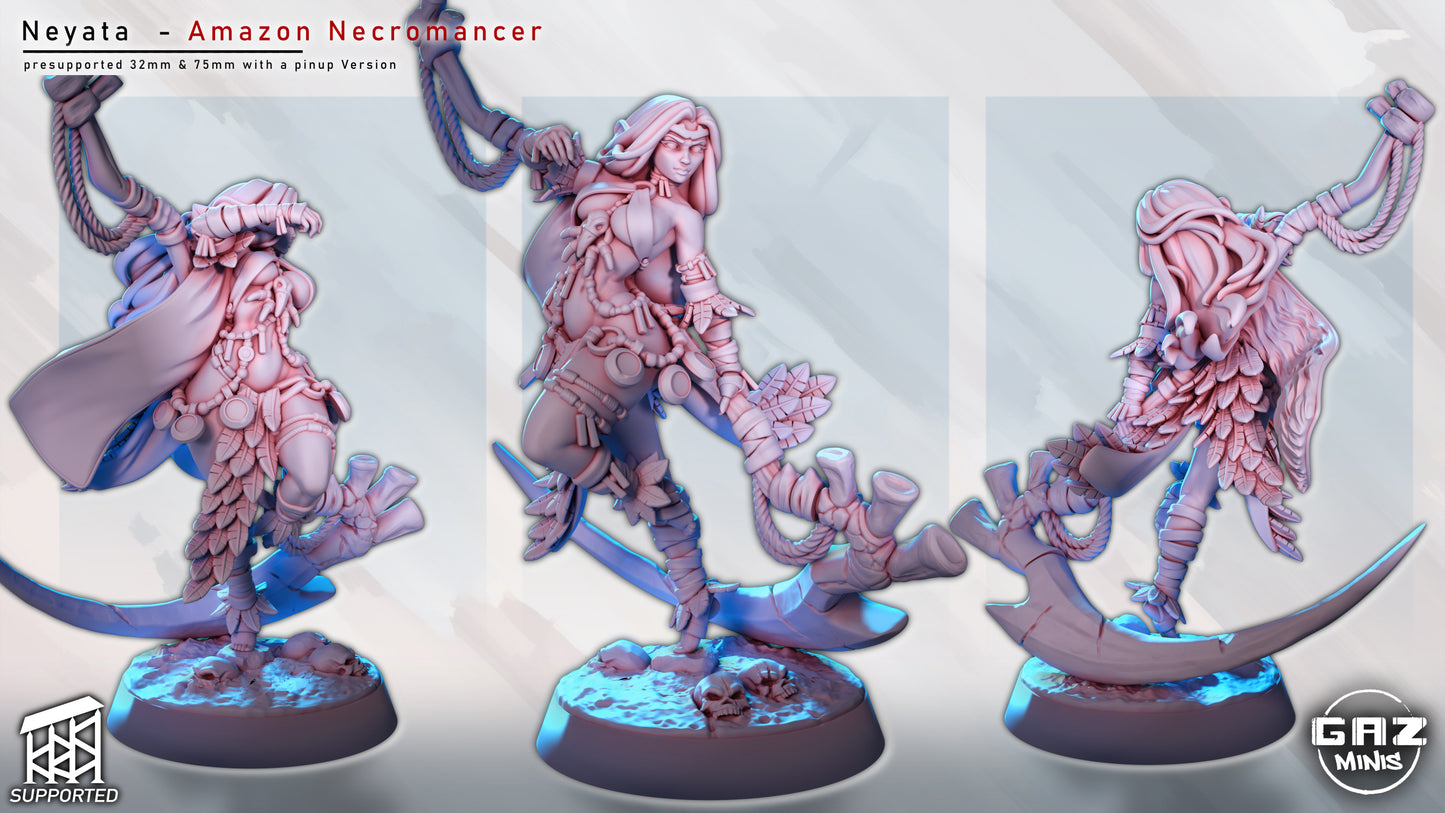 Amazon Necromancer  | by Gaz Minis