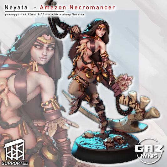 Amazon Necromancer  | by Gaz Minis