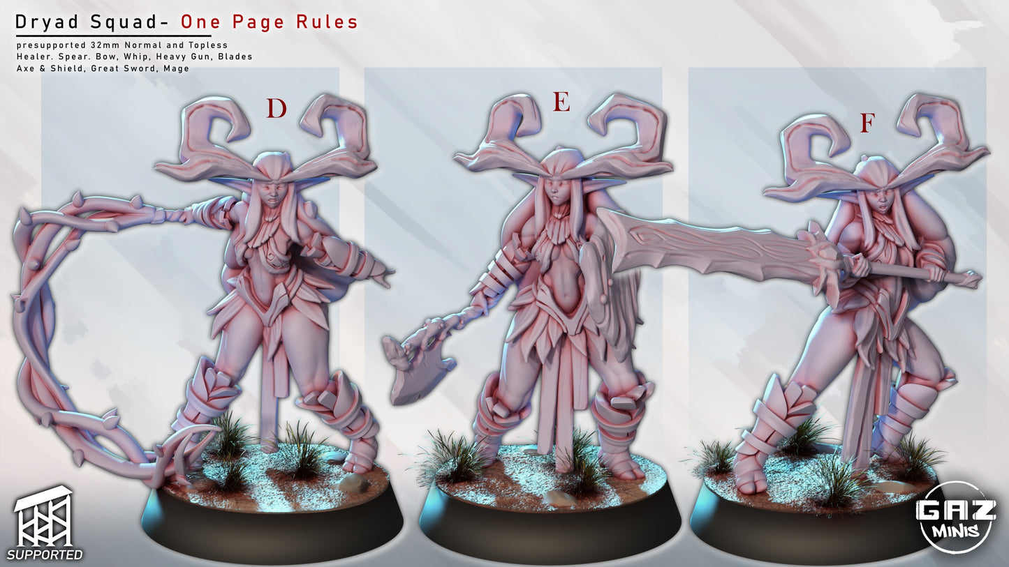 Dryad Squad | by Gaz Minis