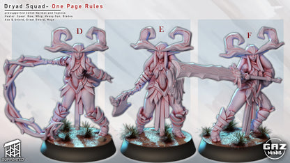 Dryad Squad | by Gaz Minis