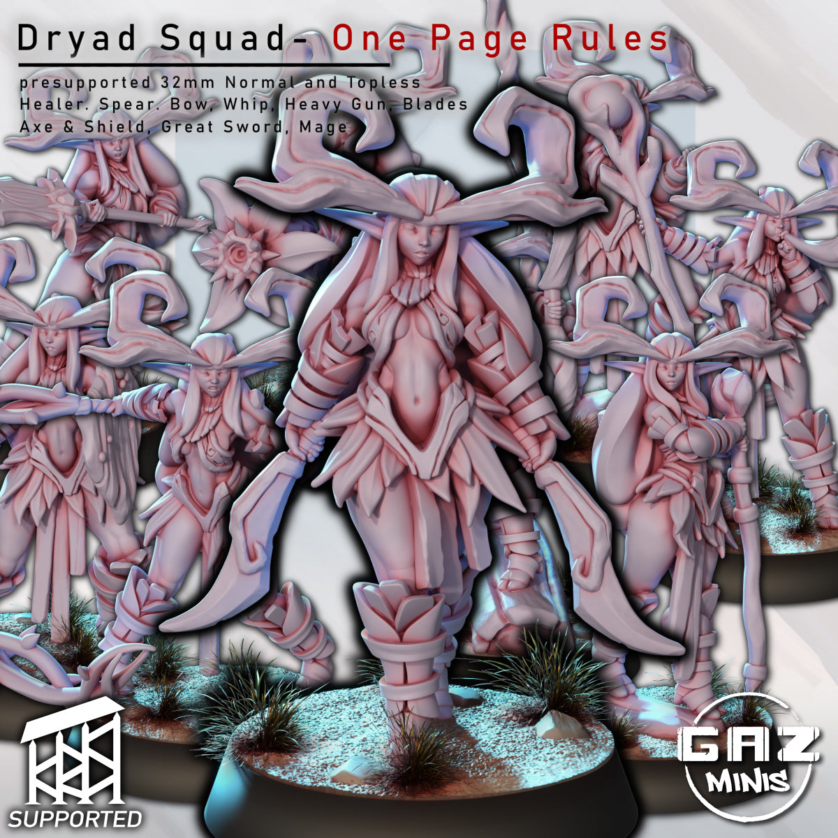 Dryad Squad | by Gaz Minis