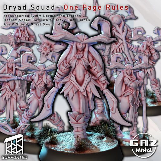 Dryad Squad | by Gaz Minis
