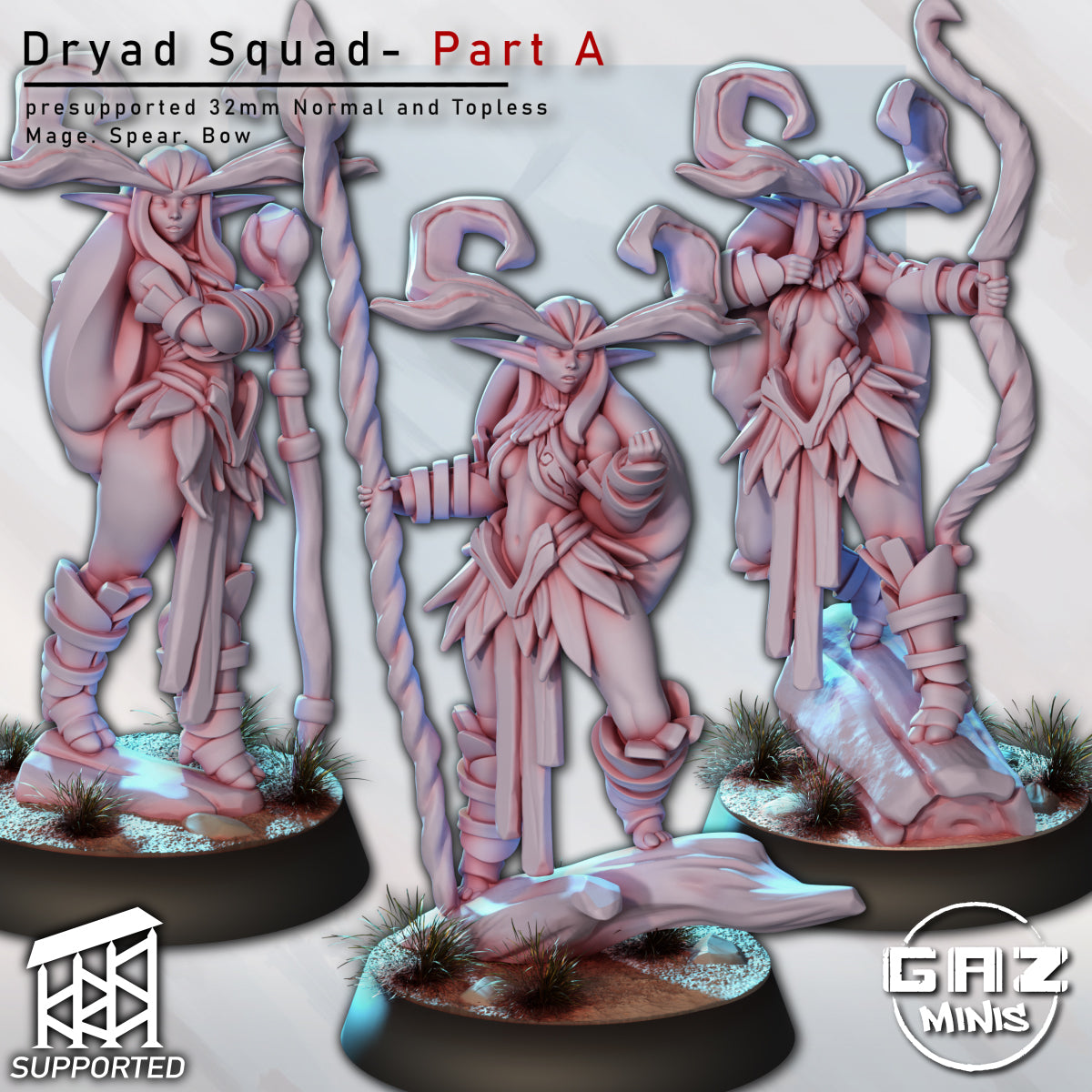 Dryad Squad | by Gaz Minis