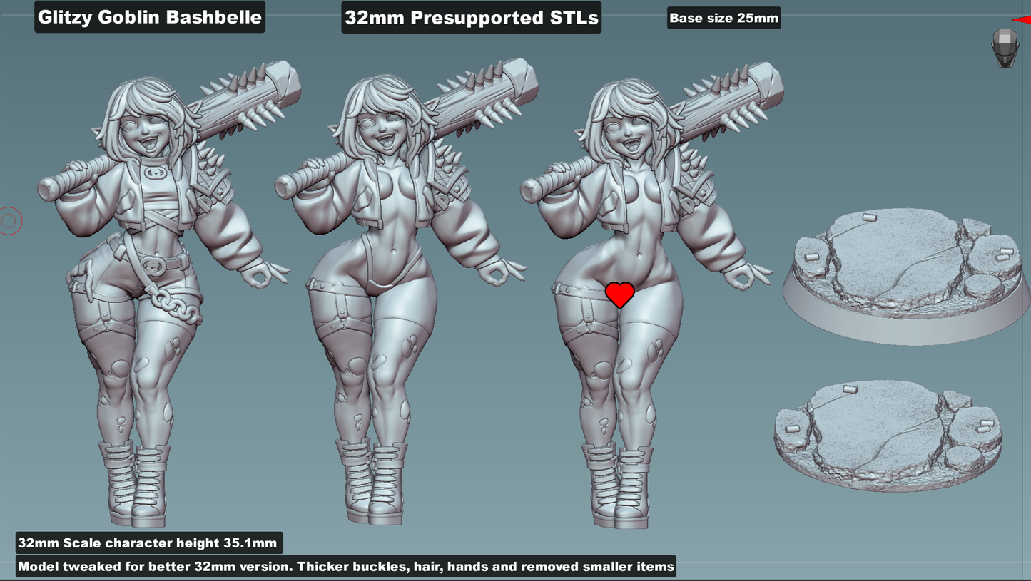 Glitzy Goblin Bashbelle | by Gaz Minis