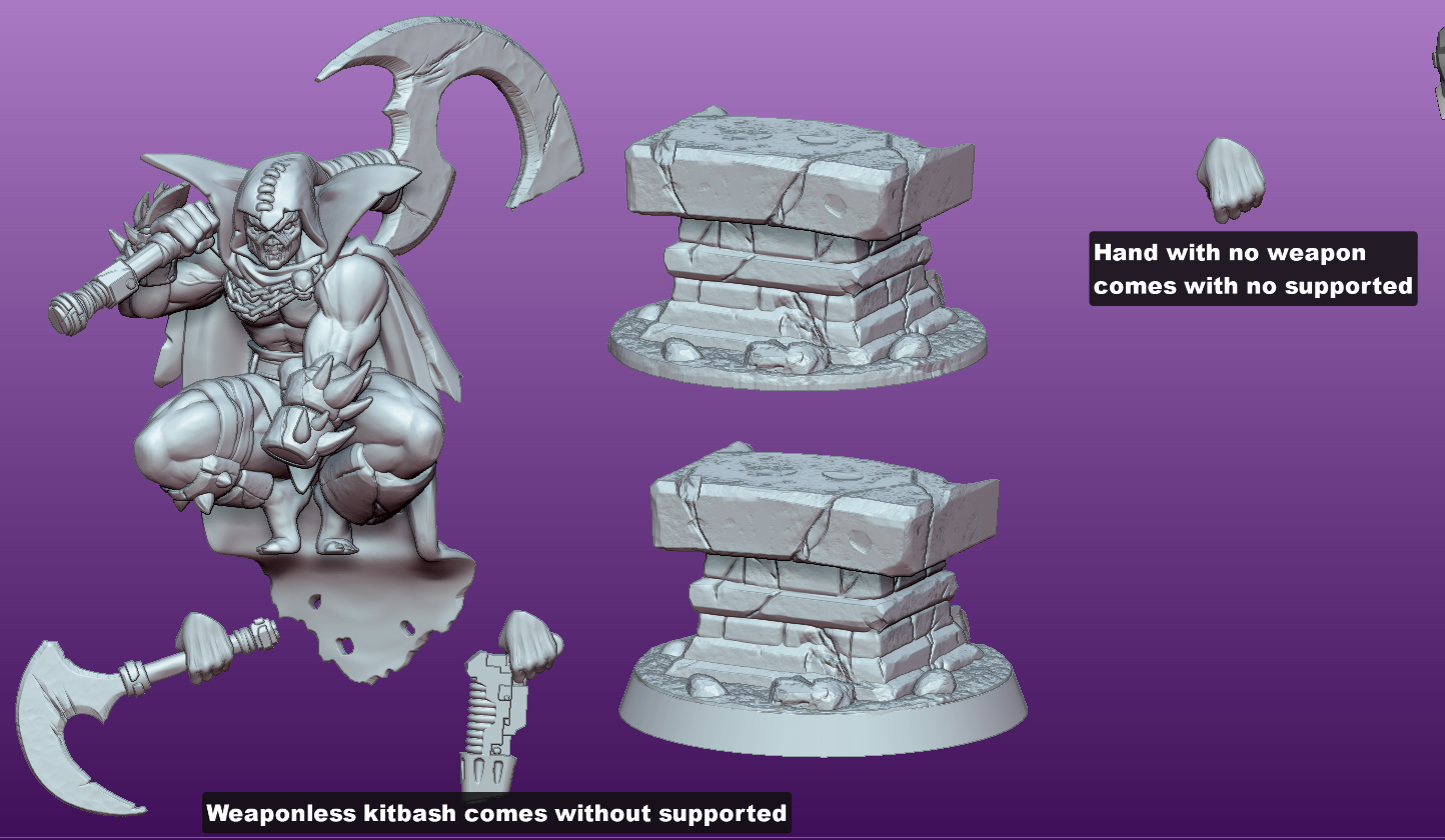 Grimgar, Resurrected Warrior | by Gaz Minis