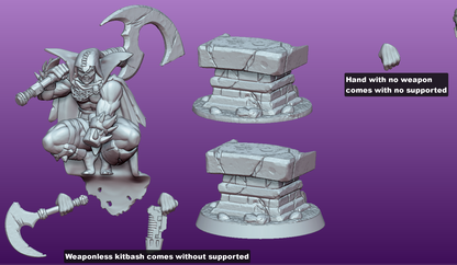 Grimgar, Resurrected Warrior | by Gaz Minis