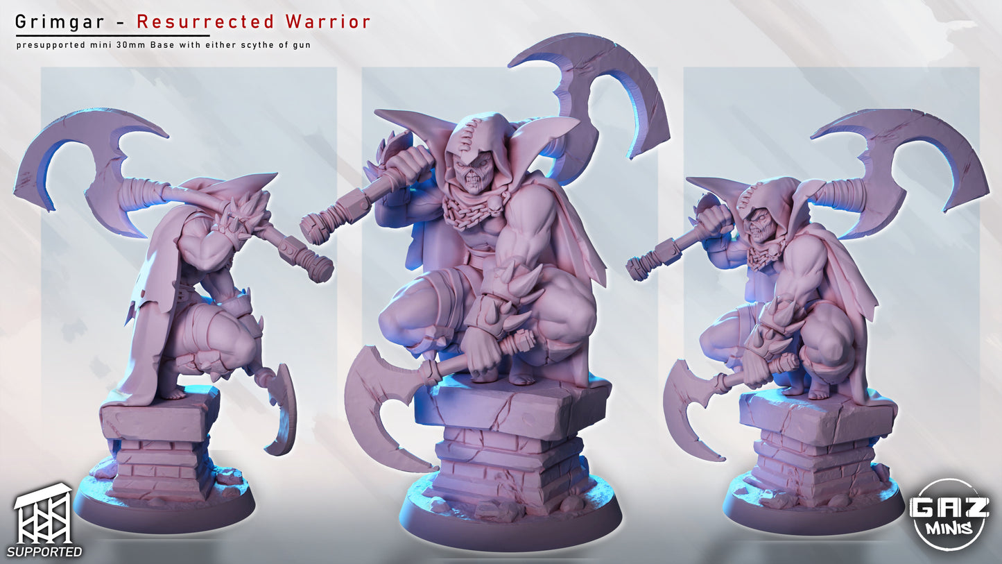 Grimgar, Resurrected Warrior | by Gaz Minis