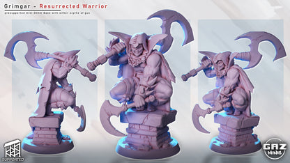 Grimgar, Resurrected Warrior | by Gaz Minis