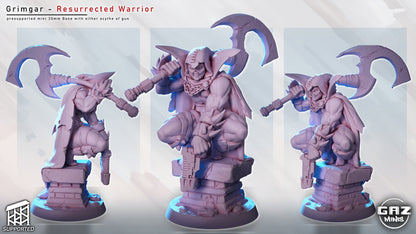 Grimgar, Resurrected Warrior | by Gaz Minis
