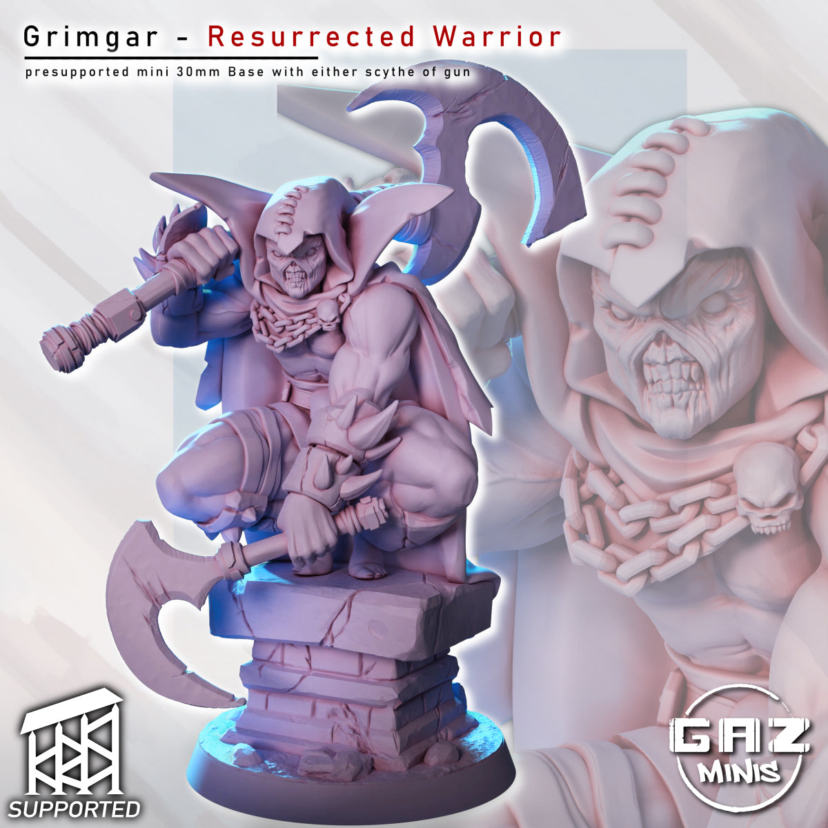 Grimgar, Resurrected Warrior | by Gaz Minis