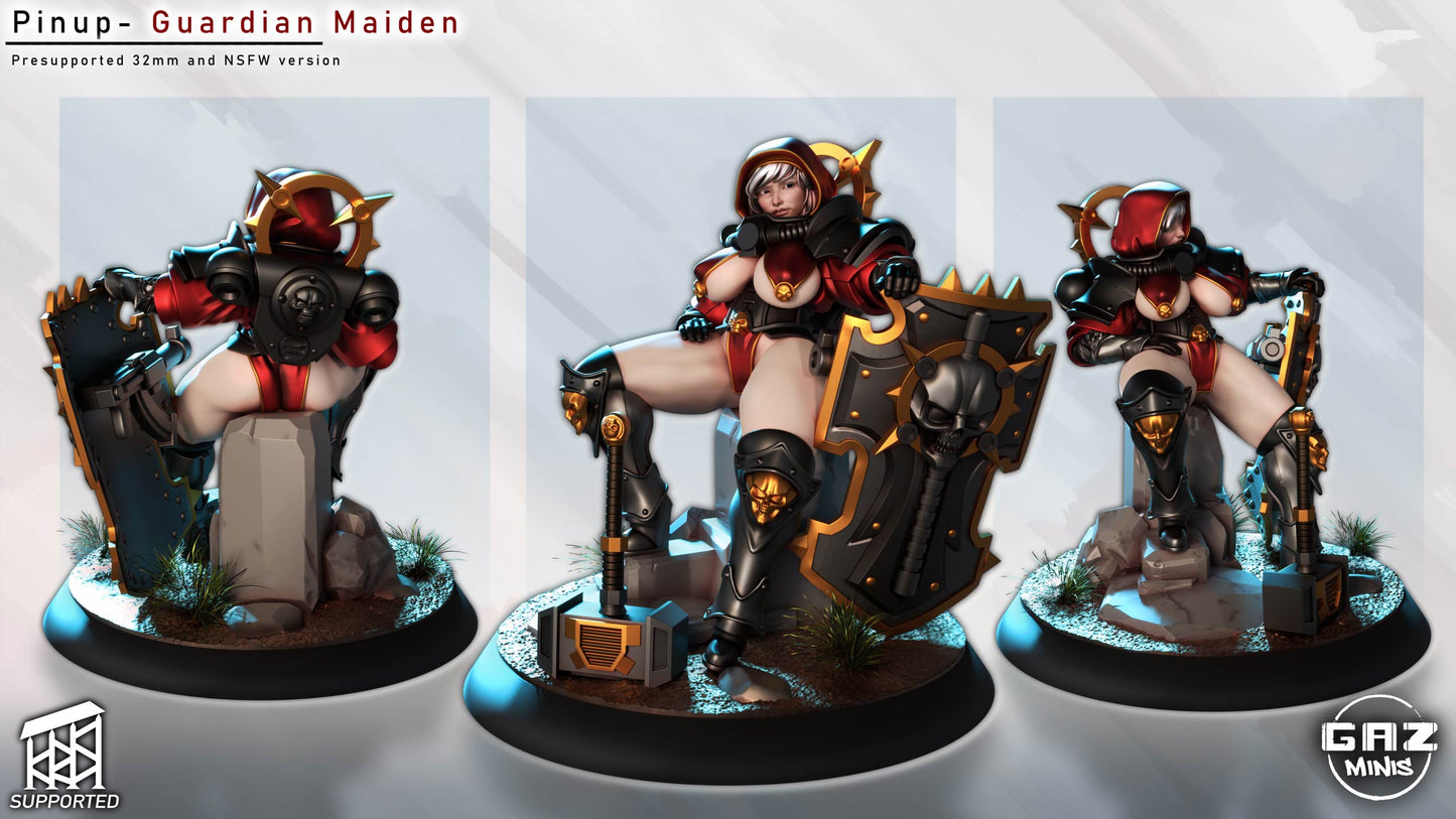 Guardian Shield Maiden | by Gaz Minis