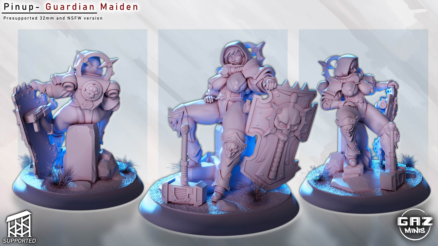 Guardian Shield Maiden | by Gaz Minis