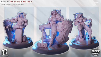 Guardian Shield Maiden | by Gaz Minis
