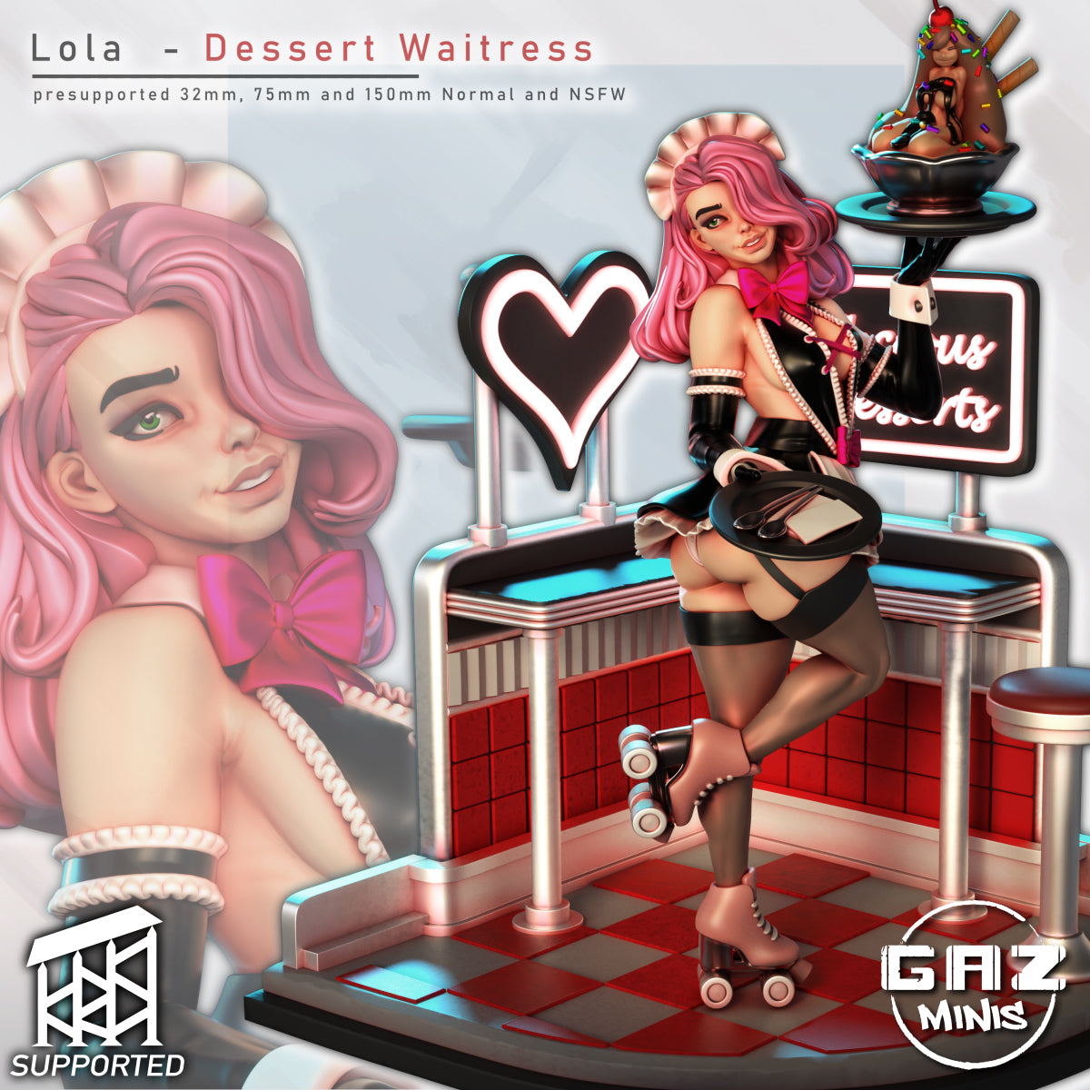 Lola Dessert Waitress | by Gaz